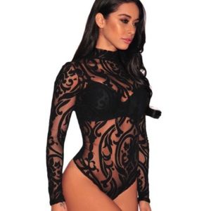Black bodysuit